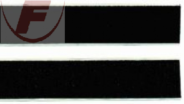 Klettband Flauschteil 20mm, selbstklebend, schwarz