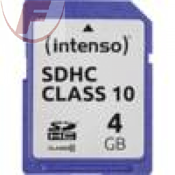 SDHC Karte 4 GB Intenso Class 10