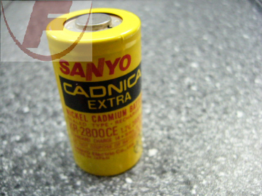 NICD-Akku Sanyo 2800 mA C