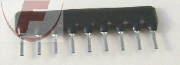 Widerstands-Netzwerk 9 Pin, 2,2 kOhm