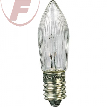 Topkerze E10, 23V/3W, innen, 3er Blister - EGB
