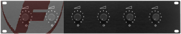 ATT-1950, 6-fach-ELA-Lautstärkesteller für den 482-mm-Rackeinbau (19")