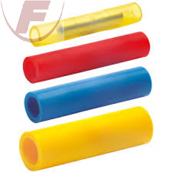 Stossverbinder mit PVC-Isolation gelb-transparent, 0,1-0,5mm²