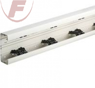 Tehalit Grundprofil 130 x 68 x 2000mm, reinweiß - BR 701301 rws
