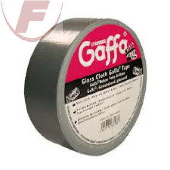 AT202, Gewebe-Klebeband Gaffa glänzend silber 50mm x 50m, Premium Quality