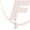 Azzurra 40, CB/Seefunkantenne, 26-30MHz, 50 W, 1600 mm