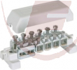 Potentialausgleichschiene K12 10x2,5-95/Rd10 PAS 11AK , Dehn