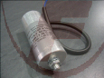 Motorstartkondensator 60 uF 320V, Ø 37x86mm