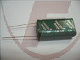 3F/5,4V, RM11,8mm, 17.3 x 9 x 32.5mm, -10% bis +30%  - SuperCap Kondensator
