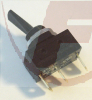 C1720HOSW, Kippschalter E-O-E, 16A 250V, Kunststoffhebel, schwarz