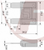 Kfz-Sicherung 120A dunkles violett  "maxi" 29,2 x 34,2 x 8,9 mm