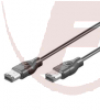 FireWire-Kabel, 1,8m, 400 6pol. Stecker> 6pol. Stecker, IEEE1394