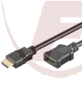 High-Speed-HDMI™-Verlängerungskabel mit Ethernet, 1m - Goobay Version 2.1