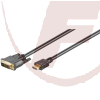 DVI-D / HDMI-Kabel 1m, (18+1)> 19pol.