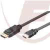 DisplayPort/HDMI™, 1m, DisplayPort-Stecker / HDMI™-Stecker (Typ A)