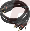 Cinch-Anschlußkabel, Stereo, 5m, 2 x Cinch-Stecker> 2 x Cinch-Stecker und Remote