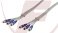 Standard Component Video Kabel 3x Cinch Stecker 2,5 m