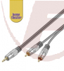 Klinken/Cinch-Kabel 10m, 3,5mm stereo Stecker > 2x Cinch Stecker - home theater