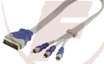 SCART/Cinch Component-Kabel 1,5 m