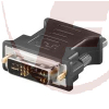 Adapter: DVI (12+5) Stecker / 15pol VGA HD-Buchse