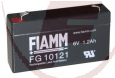 Fiamm Bleiakku 6Volt 1,2Ah Flachstecker 4,8mm, 97 x 42148 x 50,5mm