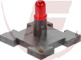 GIRA LED-Leuchteneinsatz LED 12 - 24 V~Rot, 20 mA 099200