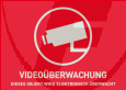 Warnaufkleber "Videoüberwachung" 74x52,5 mm