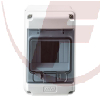 Kleinverteiler FR/AP 1x 4 Automaten IP65 - CDN4G/R/EL