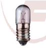 Röhrenlampe  E10  12V / 50mA / 0,6W  10x28 mm