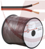 Lautsprecherkabel 2x1,5mm² Rot/Schwarz - Meterware - CU