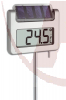 Digitales Gartenthermometer mit Solarbeleuchtung AVENUE - 30.2026