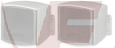 MKS-26/WS, Miniatur-Lautsprecherboxen-Paar, 8 Ohm, weiß