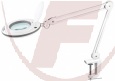 Arbeitsplatzleuchte, LED, 3 Dioptrien Lupe, 6Watt, 560 lm, 6400K - "CT-LL60"