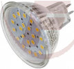 LED Strahler MR16 12Volt/3Watt, 330lm, 3000K , 120° - "H40 SMD"