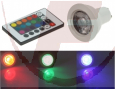 GU10, LED-Strahler, RGB mit Fernbedienung 3Watt