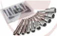 Bitsatz Steckschlüssel MAGNETIC 10-tlg. 6, 7, 8, 9, 10, 11, 12, 13, 14, 15mm