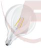 E27 LED-Globe Ø 125mm, Filament, 6Watt, 806lm, 2700K, 360°, klar -Ledvance