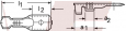 Flachstecker 2,8mm, 0,5-1,0mm² blank