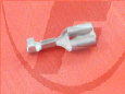 Flachsteckhülse 6,3mm, 2,5-6 mm² Messing, verzinnt, ohne Isolation, Stück 5