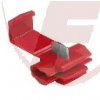 Klemmverbinder mit PVC-Isolation  0,5-1 mm²,  rot 100 Stück