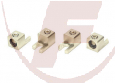 Anschlussklemmen massiv, Satin - Nickel: 35 - 50mm², 4er Pack