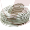H03VVH2-F 2x0,75mm² PVC-Schlauchleitung - 100m Ring - weiß (NYLHYF)