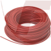 H07V-K 1x6mm², PVC-Litze rot - 100m Ring -