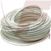 H05VV-F 3x1mm² PVC-Schlauchleitung weiß - 100m Ring - (NYMHY)