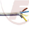3-LiY-Uf, 3x0,75mm² PVC-Leitung - Meterware - textilummantelt grau