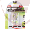 NiMH-Akku AA (Mignon) 1,2V 800mAh, DECT - ANSMANN, 2er Blister