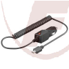 KFZ-Ladekabel (12/24 Volt) micro-USB mit Spiralanschlusskabel