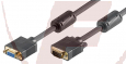 S-VGA-Kabel, 5m, 15pol. Stecker> 15pol. Buchse Full HD