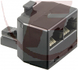 ISDN T-Adapter: RJ45-Stecker> 2 x RJ45-Buchse Belegung 1:1