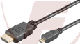 High Speed HDMI mit Ethernet 5m, HDMI A-Stecker / HDMI D-Stecker (Micro)